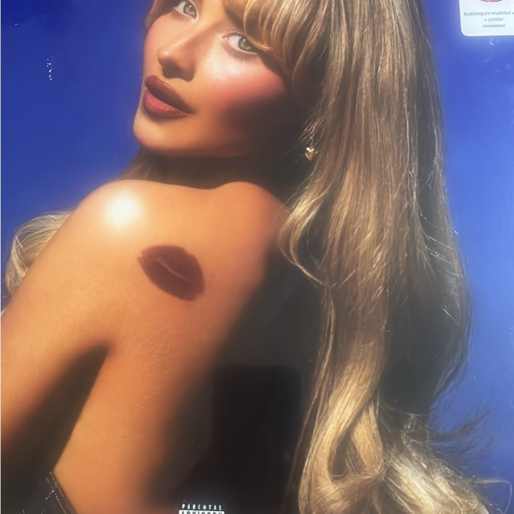 Target Vinyl Record with Blue and Blonde Cover